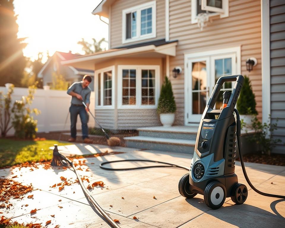 Winter Salt Removal with Driveway Pressure Washing in Forest Park